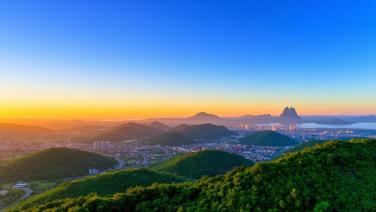 Vista da cidade de Apucarana, no Paraná